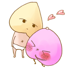 ももこ と ももすけ