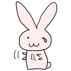 人混みではぐれたら(うさぎ)