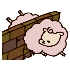 もふもふひつじすたんぷ