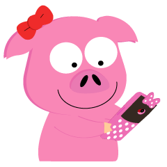 Happiness Pink Pigs