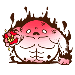 怒るあざらし