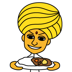 カレー大好き！パースラム教授と仲間たち