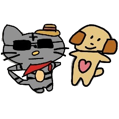 猫と犬の日常生活　もこしーver．