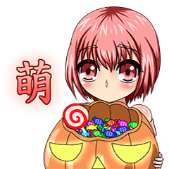 Adorable girl (Halloween articles)
