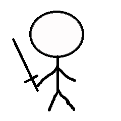 ハイパー棒人間スタンプ