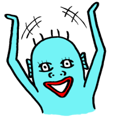 青い奴