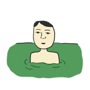 沼に沈んでるのに余裕な人