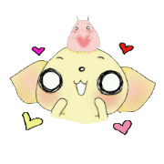 ラブandピース☆ちわわとふとっちょうさぎ