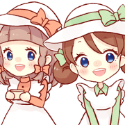 ふたごの姉妹のリズとルル