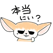 子ギツネフェネック