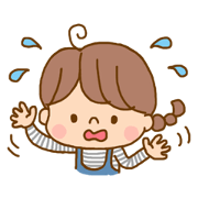 うっかりちゃん用スタンプ