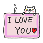英語で伝わる！catスタンプ