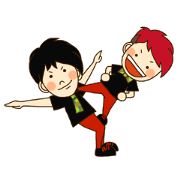 SUKE3&SYUのスタンプ