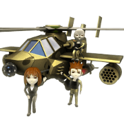 傭兵A級任務3Dスタンプ