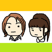 老若男女顔スタンプ
