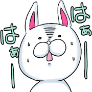会話に使える便利なうざうさスタンプ