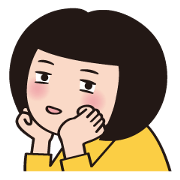 脱力系女子のダルいスタンプ