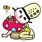 山の妖精ちゃん