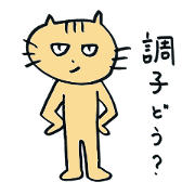 体調不良ネコ