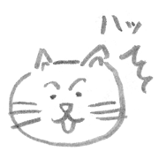 感情豊かな眉毛猫