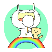 まぬけウサギと子ネコのひな