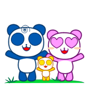 三色ぱんだ