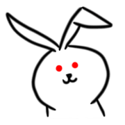 白ウサギの友達