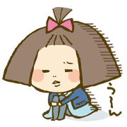 猫背のちーちゃん