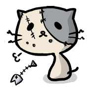 つぎはぎねこにゃん