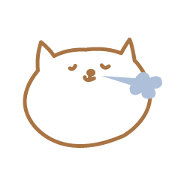 ネコがお