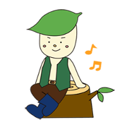 リーフくんの日常スタンプ