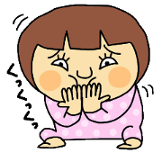 水玉タイツ女子