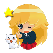 ぷに女子とまる猫