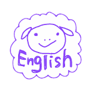 英語と日本語動物スタンプ