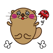 みはらっことタコの妖精スタンプ第二弾!!