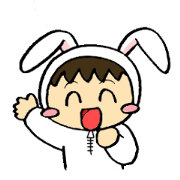かぶりものでメッセージ