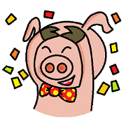 かわいいブタたち