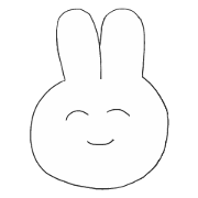 うさぎちゃんスタンプ