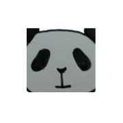 ものくろぱんだすたんぷ