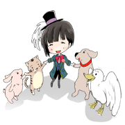 ブッダ de ハッピー♫スタンプ（天方トキ）