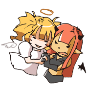 小悪魔女子と毒舌天使