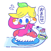 ロビンくんのキラキラスタンプ