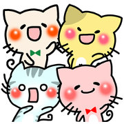 カラフルだにゃ!
