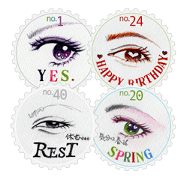 Stamp of eyes【切手(サークル)】