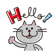 ニャンタの日常スタンプ