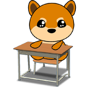 豆柴の子茶々ちゃん学校編