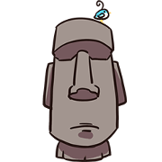 Grumpy Moai