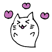 おばけなにゃんこ。