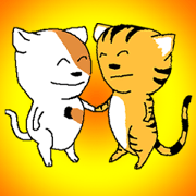 笑って使える猫スタンプ 3