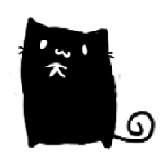 小さな黒猫